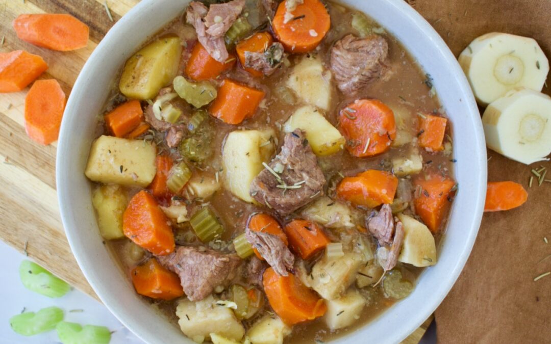 Slow Cooker Beef Stew (AIP and Nightshade Free)