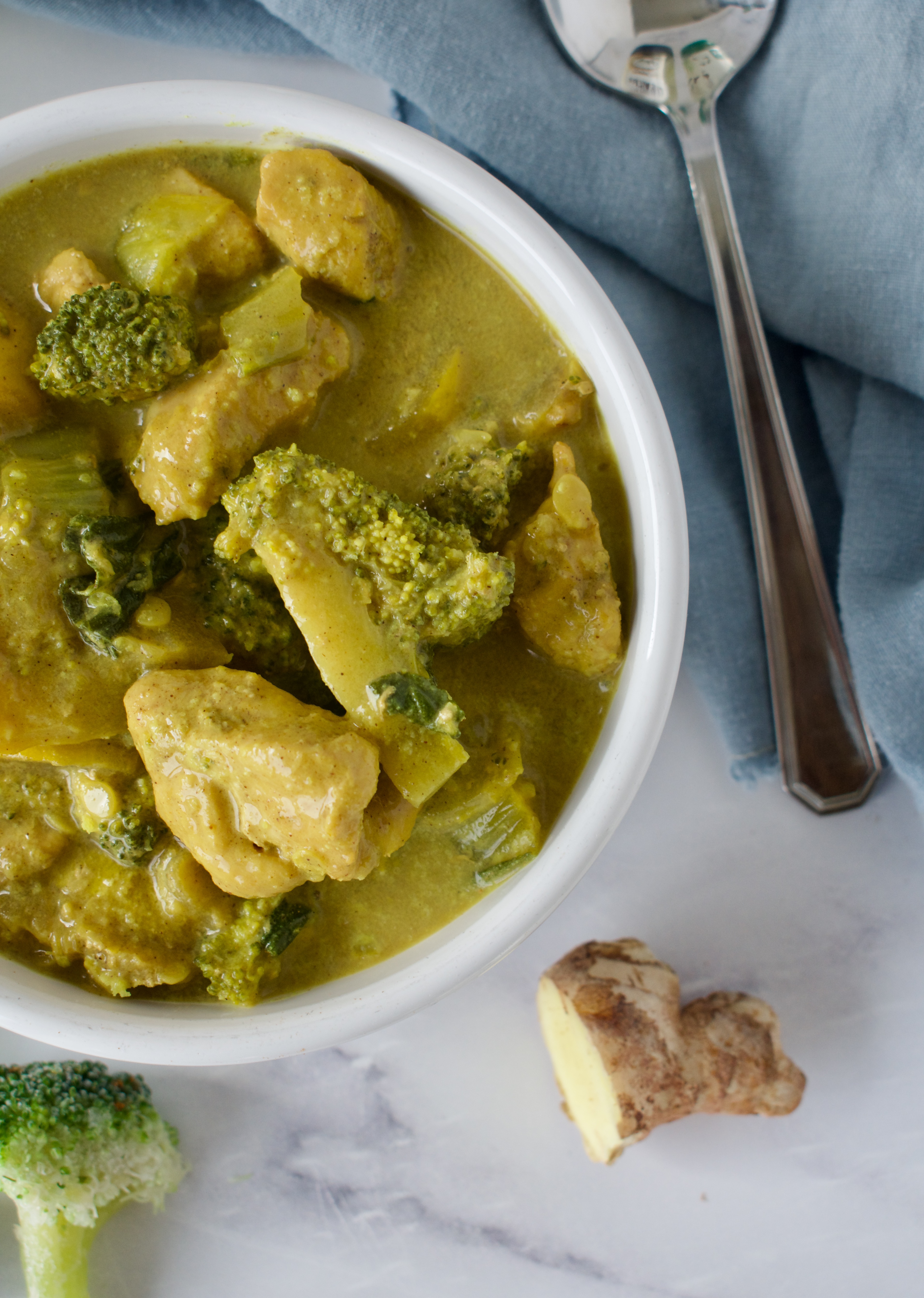 tip and dairy free chicken and vegetable curry