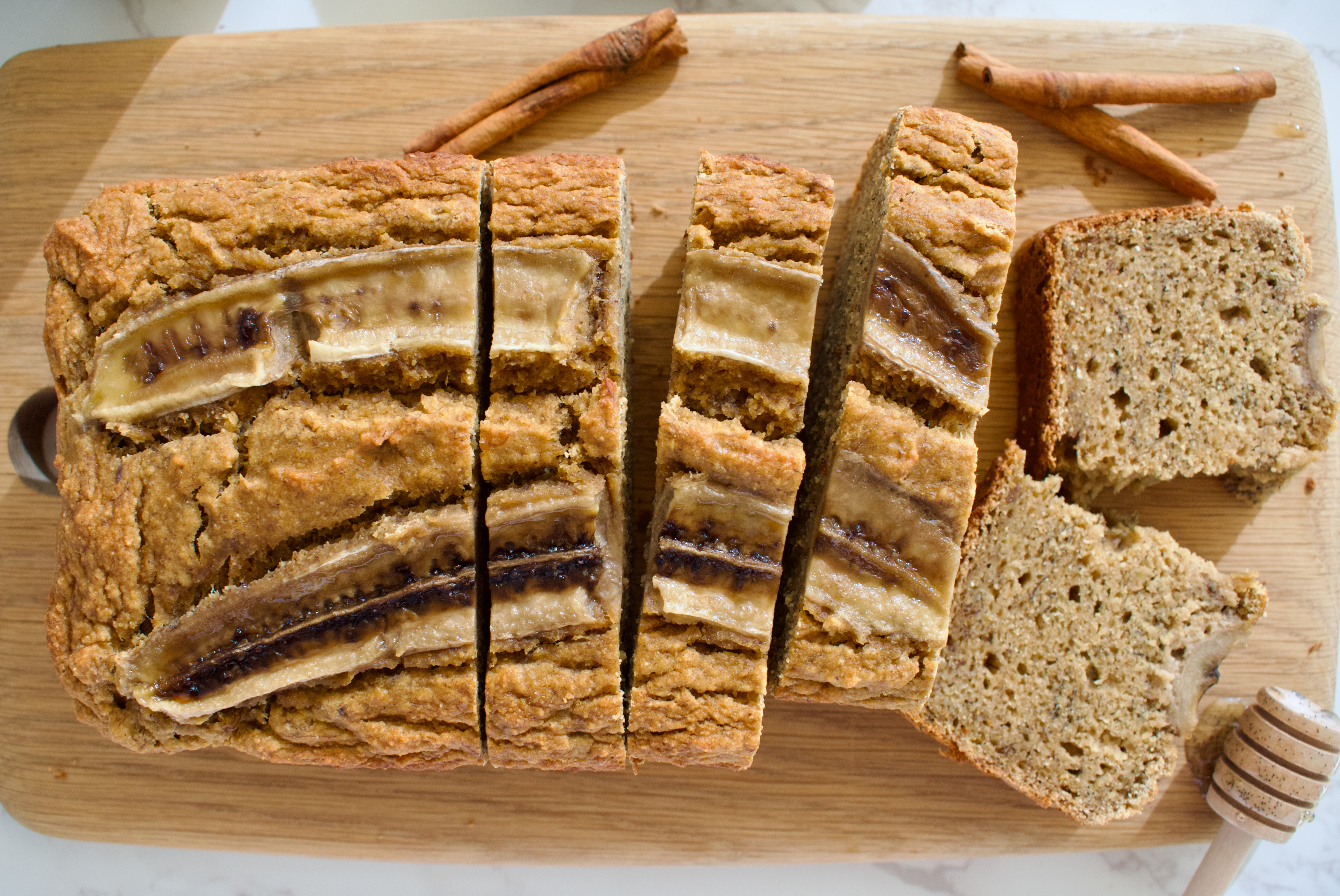 healthy nut free paleo banana bread