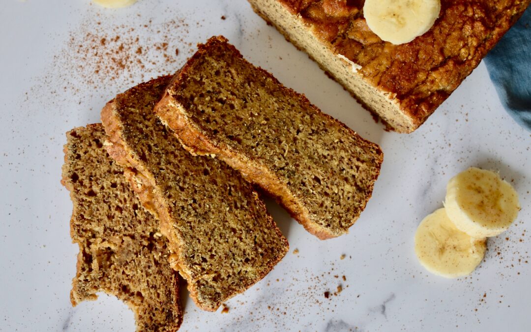 no sugar added paleo banana bread