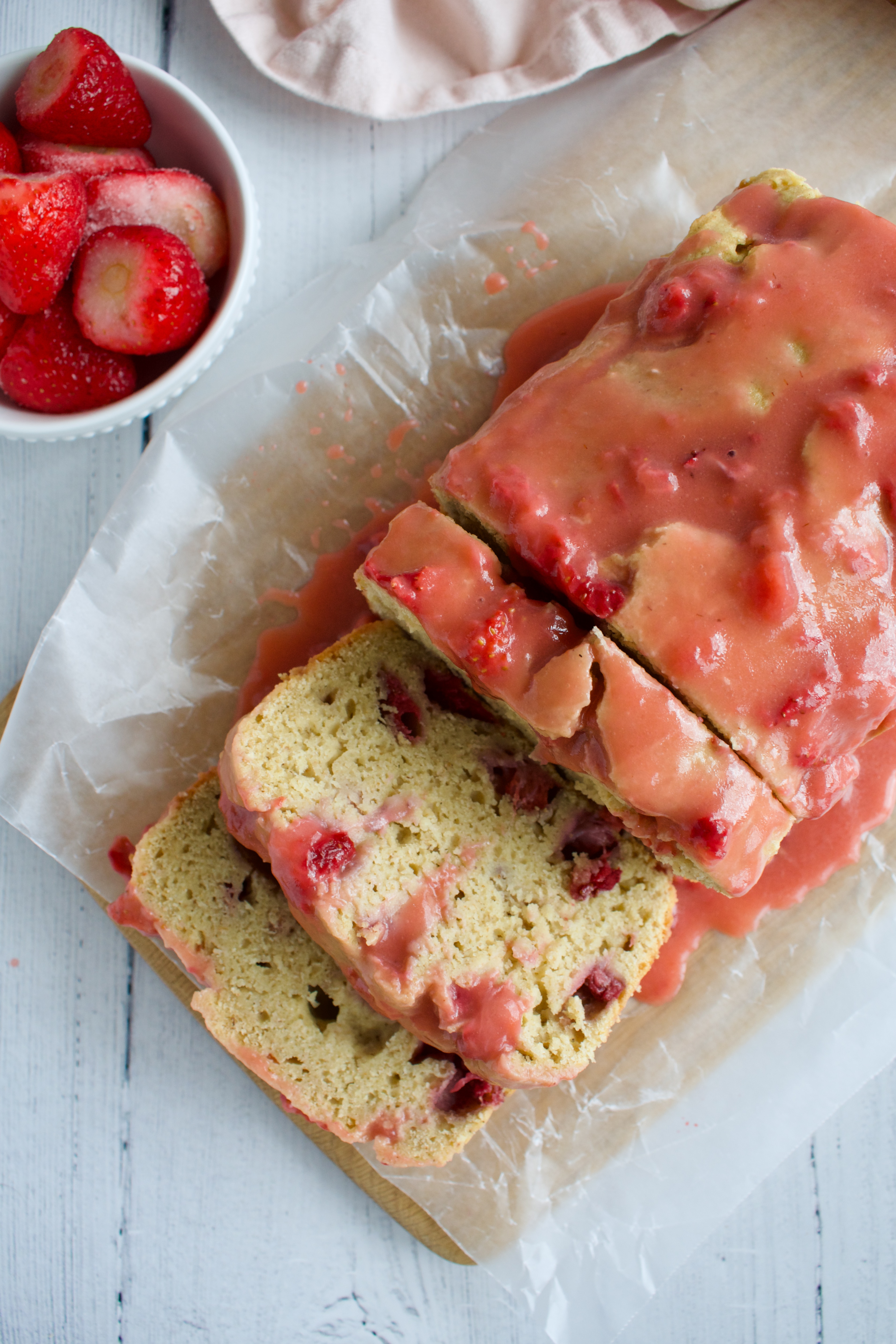 gluten free strawberry bread