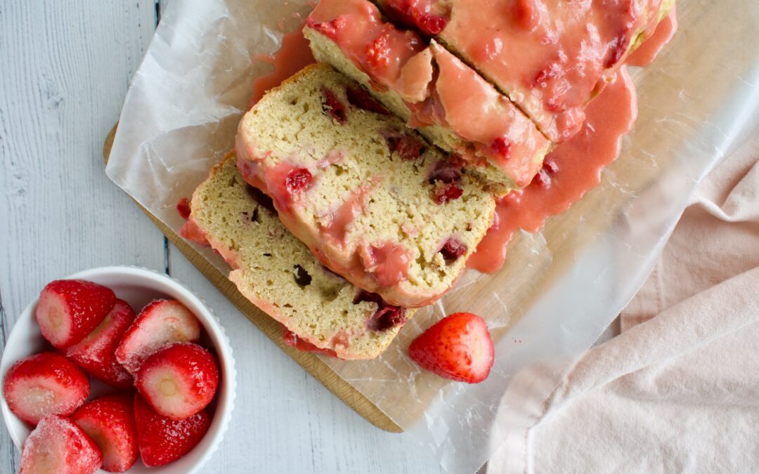 gluten free and dairy free strawberry bread