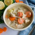 instant pot chicken and white bean soup