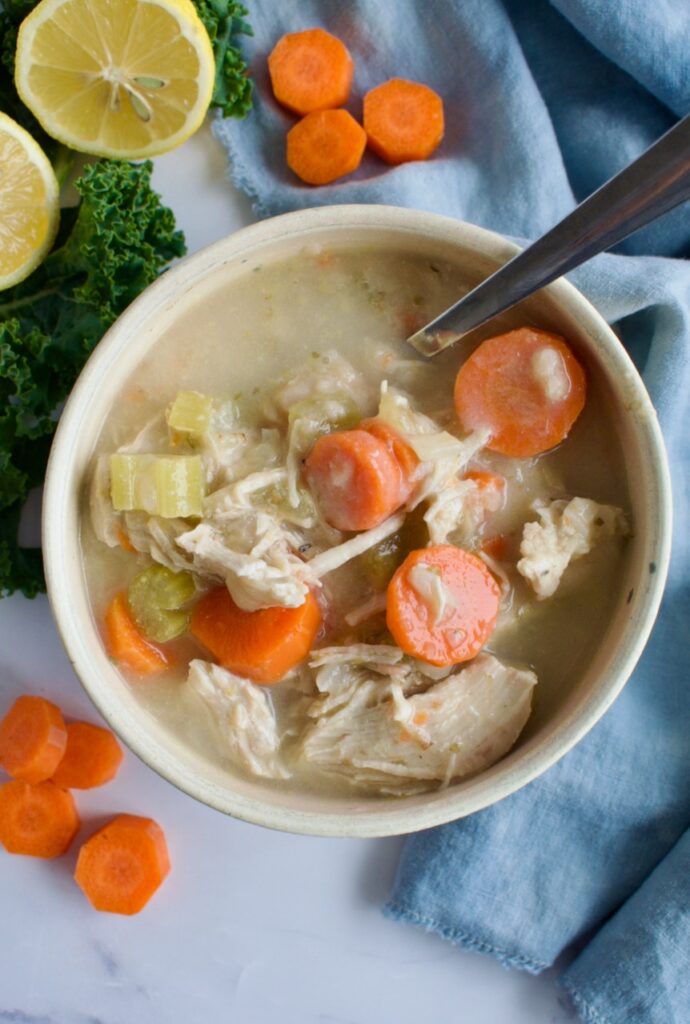 chicken and white bean soup