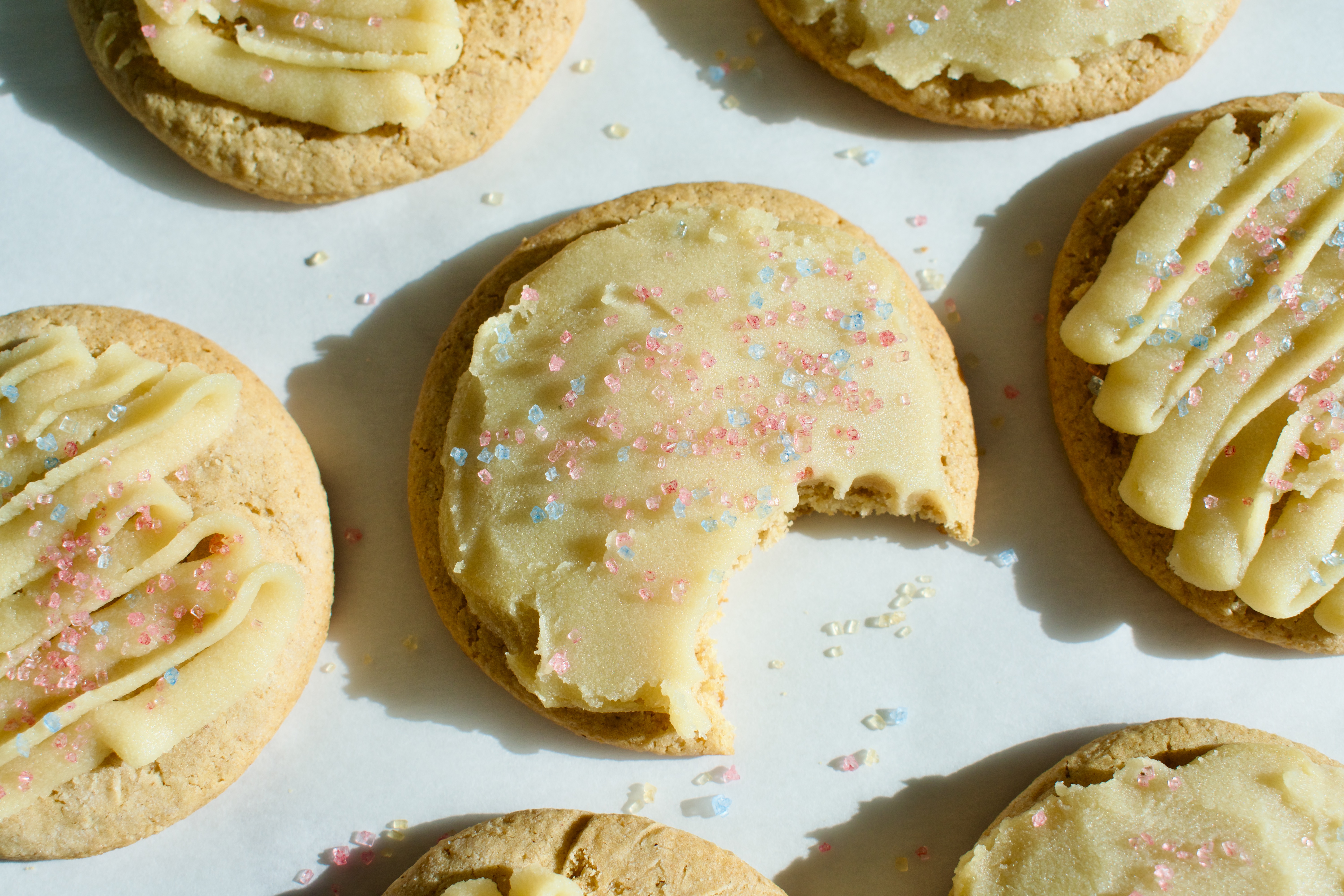 healthy gluten free and dairy free sugar cookies