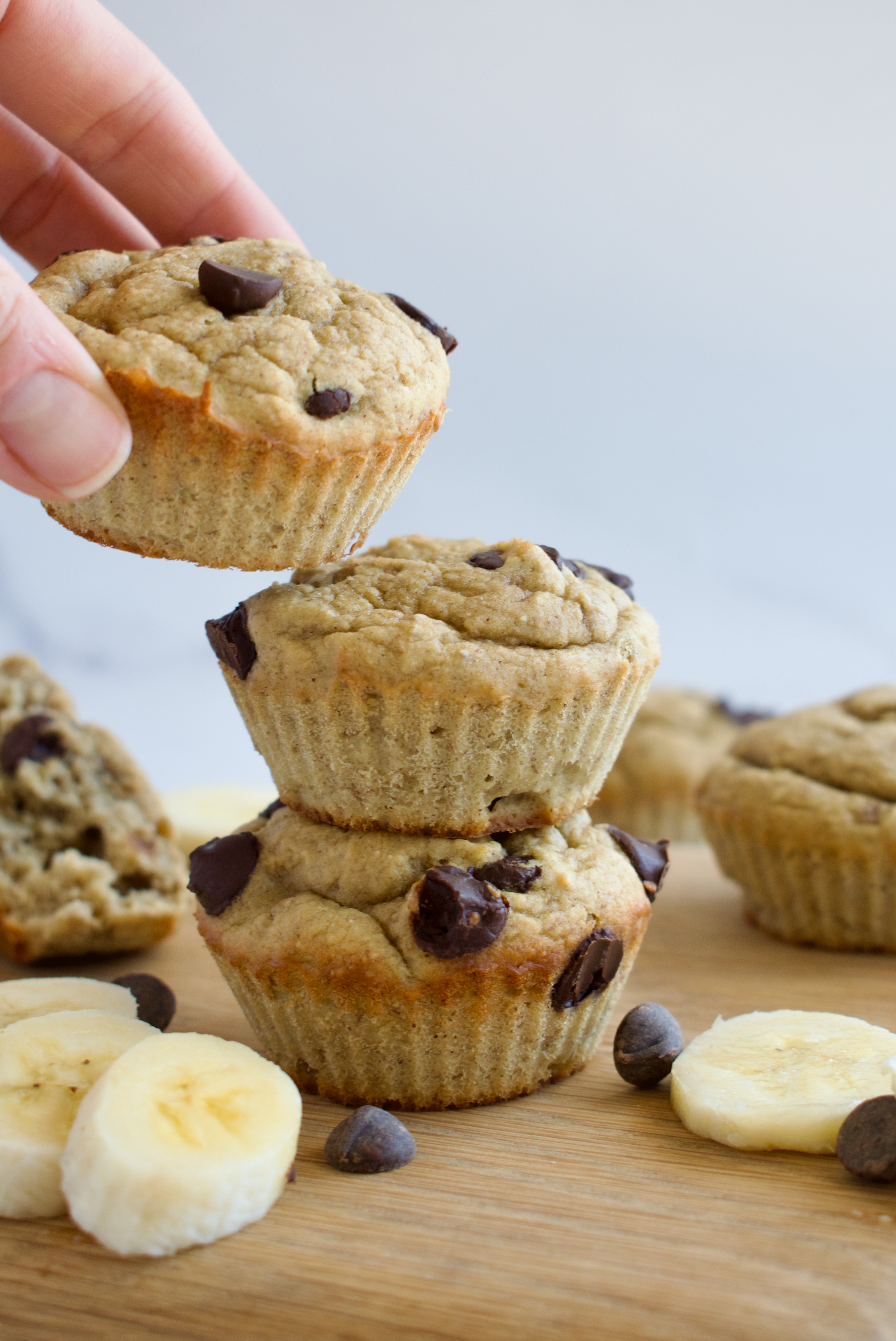 gluten free protein banana muffins