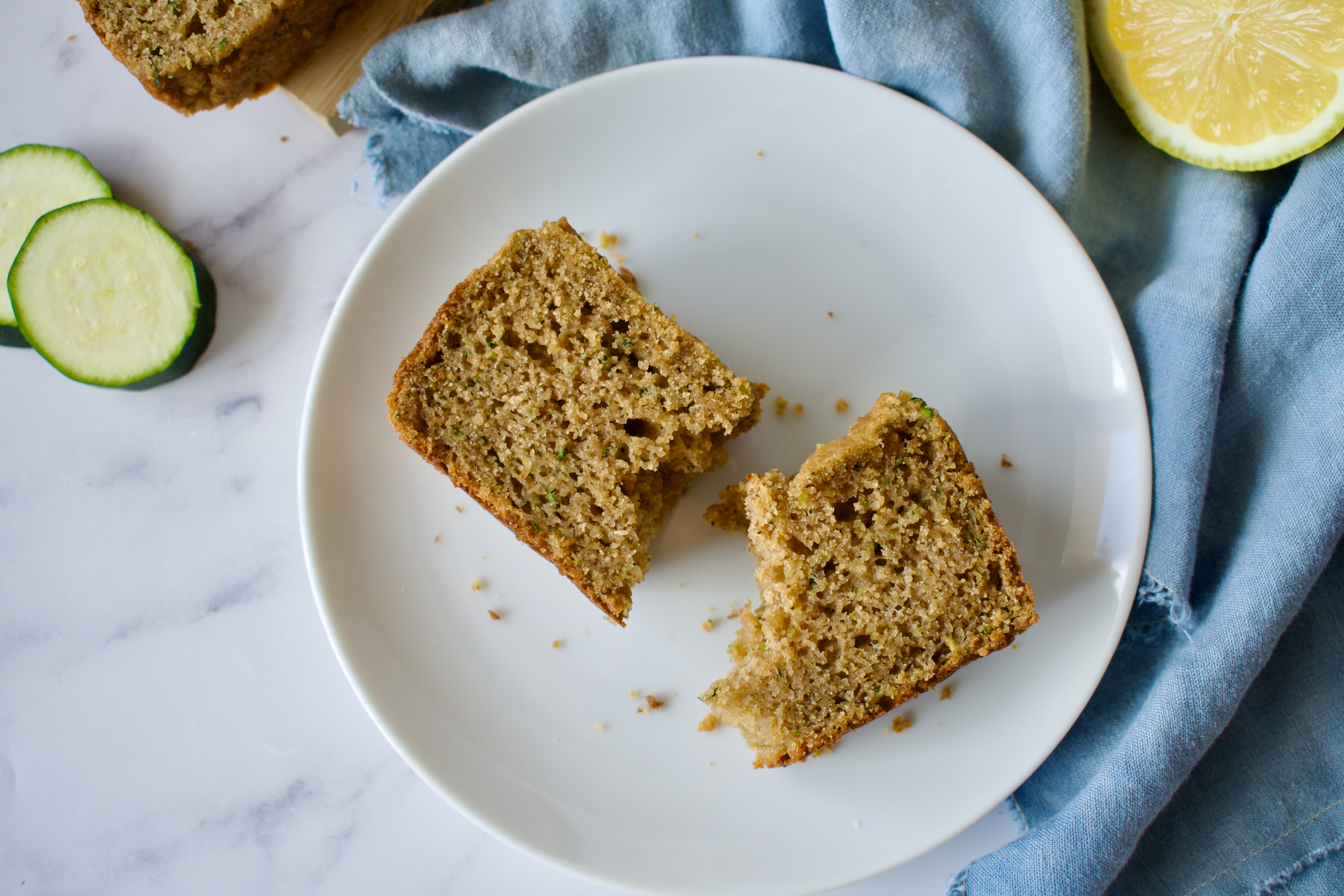 gluten free lemon zucchini bread