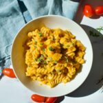 gluten free and vegan butternut squash pasta