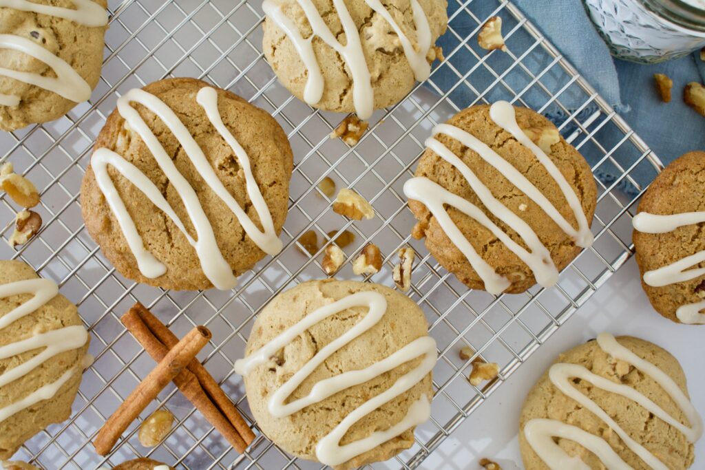 gluten free and dairy free allergy friendly maple walnut cookies