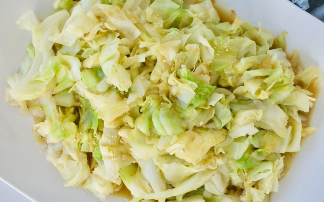 Ginger Cabbage Recipe (AIP, Vegan)