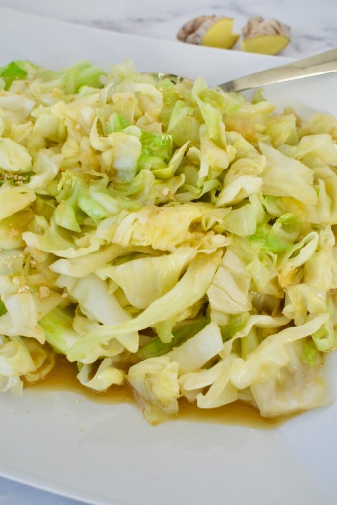 AIP gingered cabbage