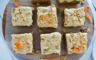 Paleo Carrot Cake with Dairy Free Icing