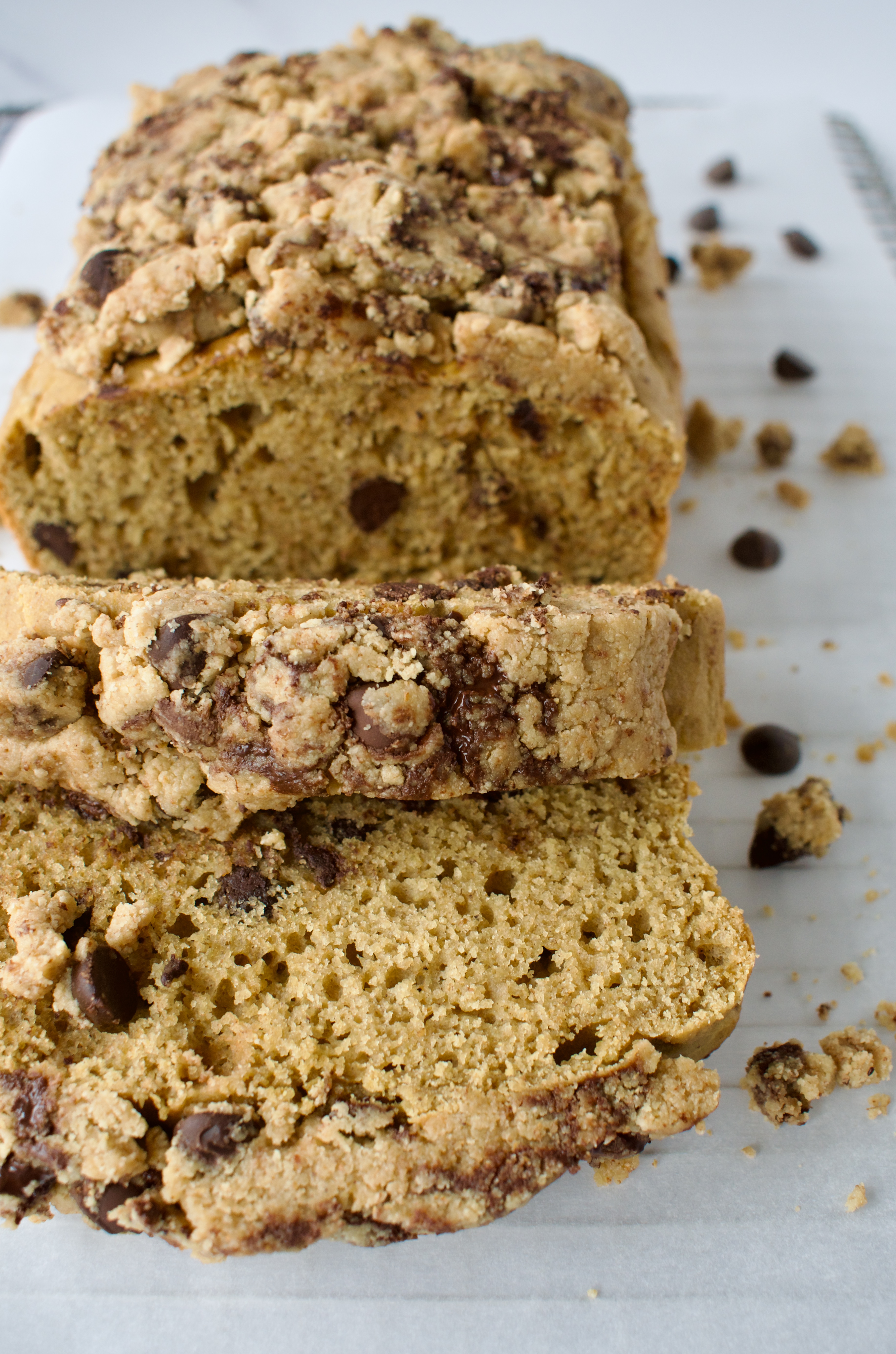 gluten free and dairy free cookie dough bread