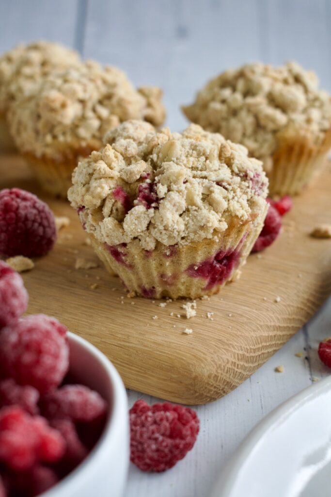 gluten free raspberry muffins