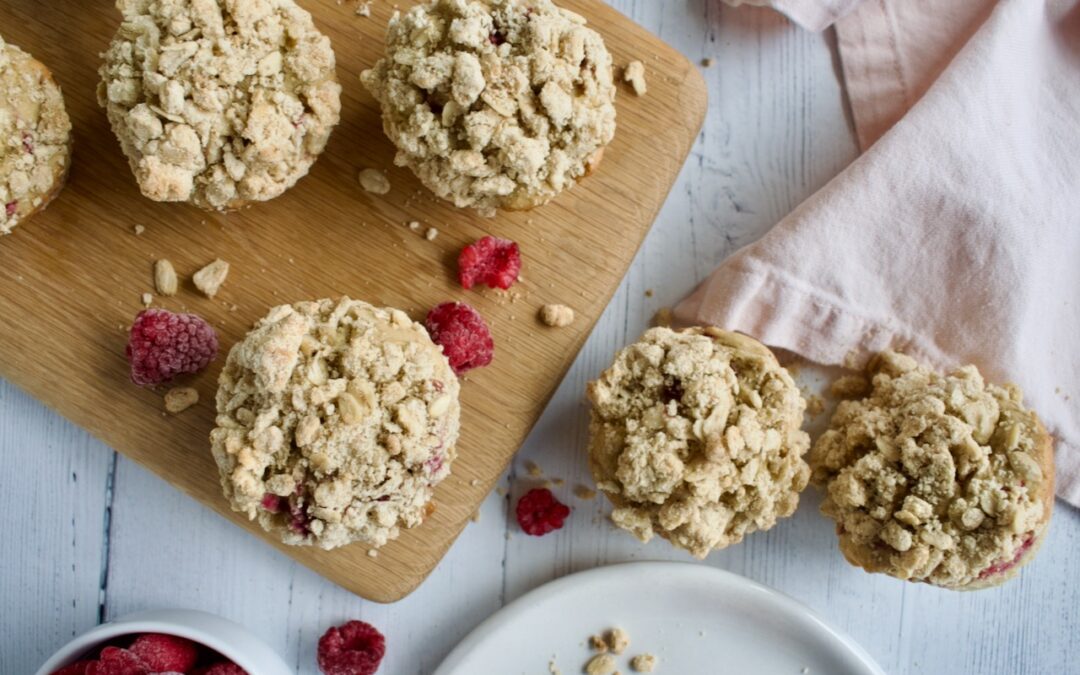 gluten free raspberry muffins