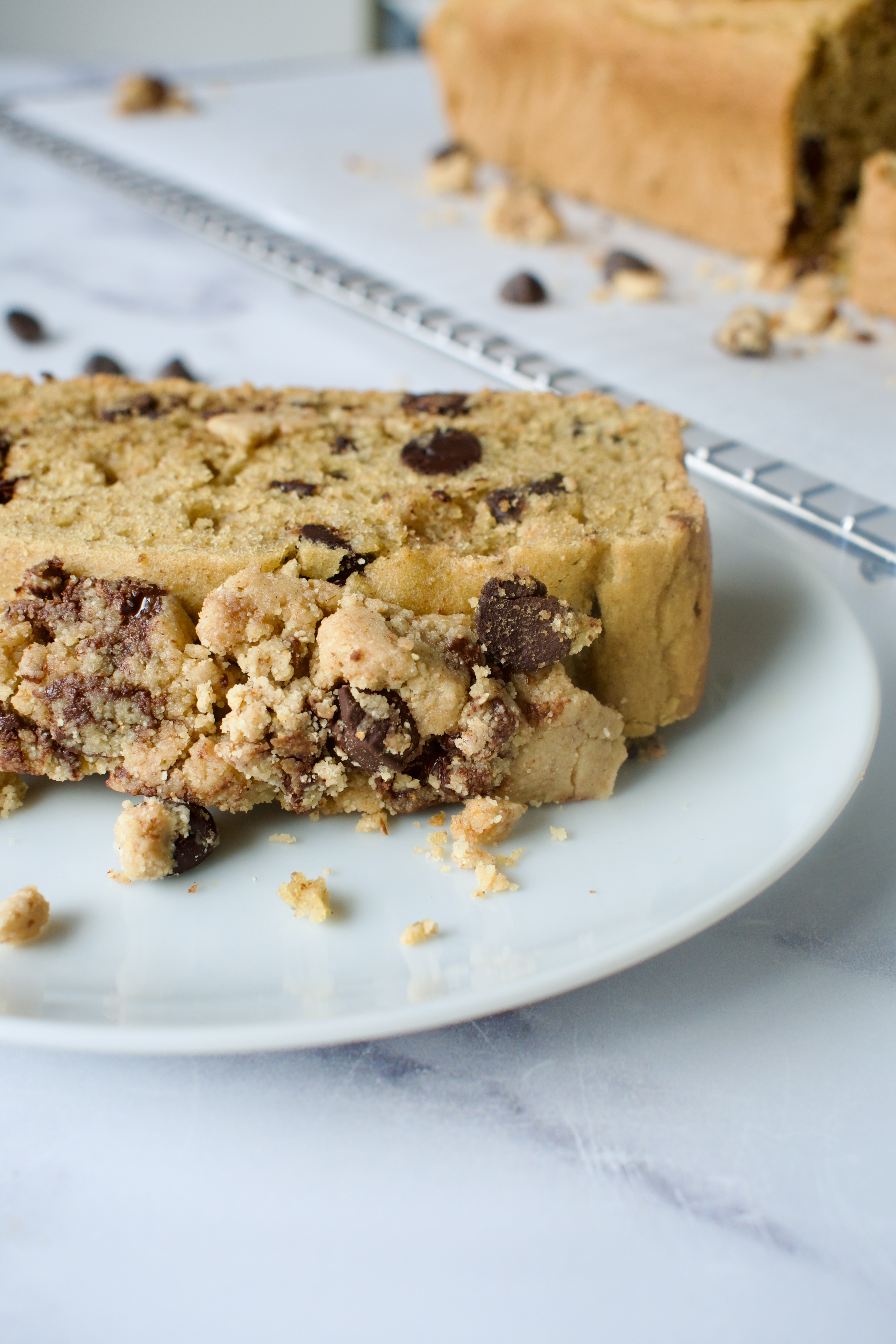 healthy gluten free cookie dough bread