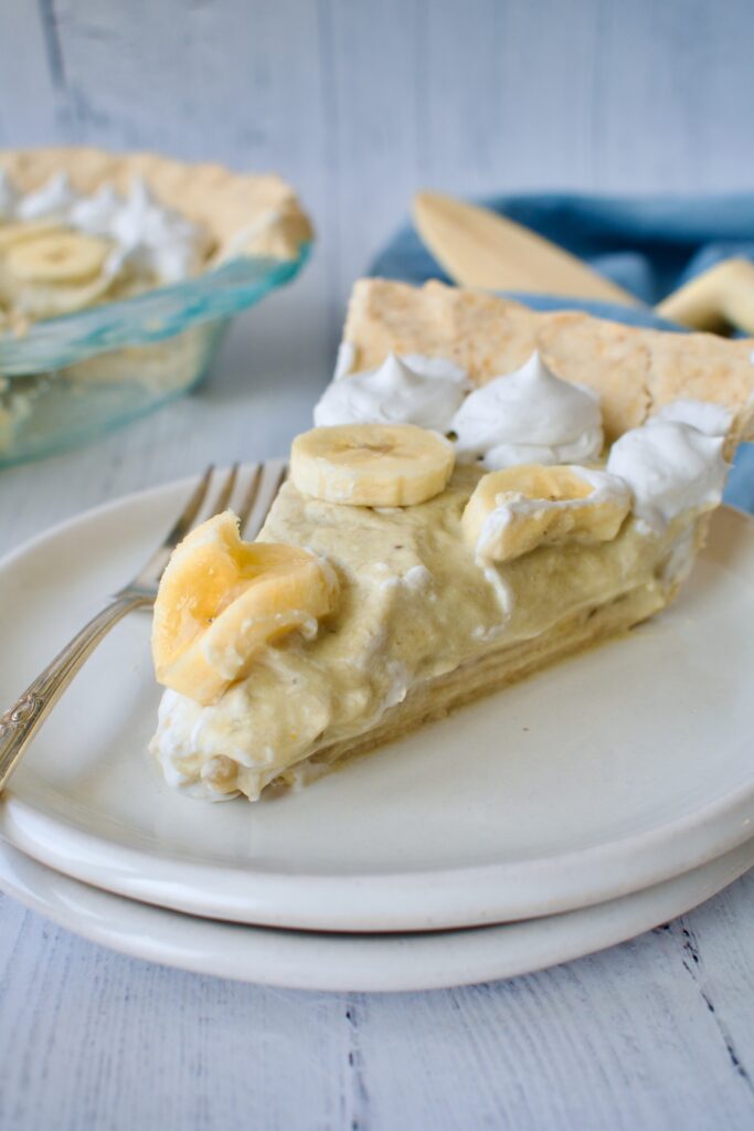 gluten free banana cream pie