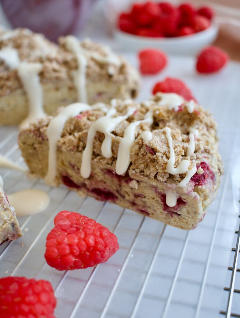 gluten free raspberry scones