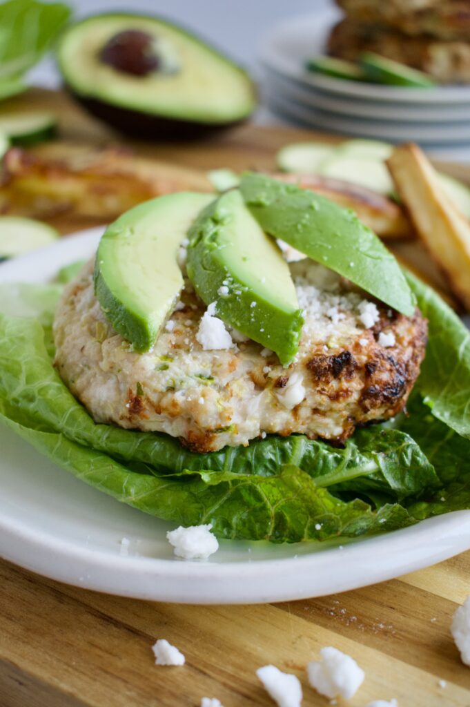 zucchini feta turkey burgers