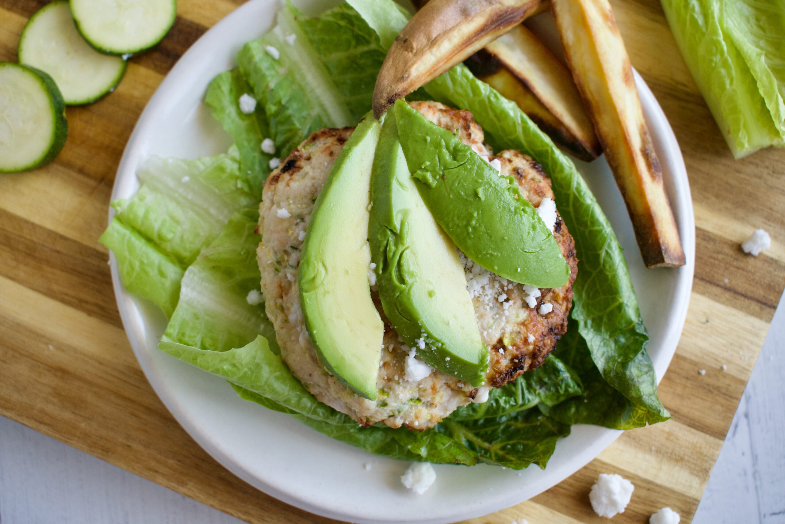 zucchini feta turkey burgers