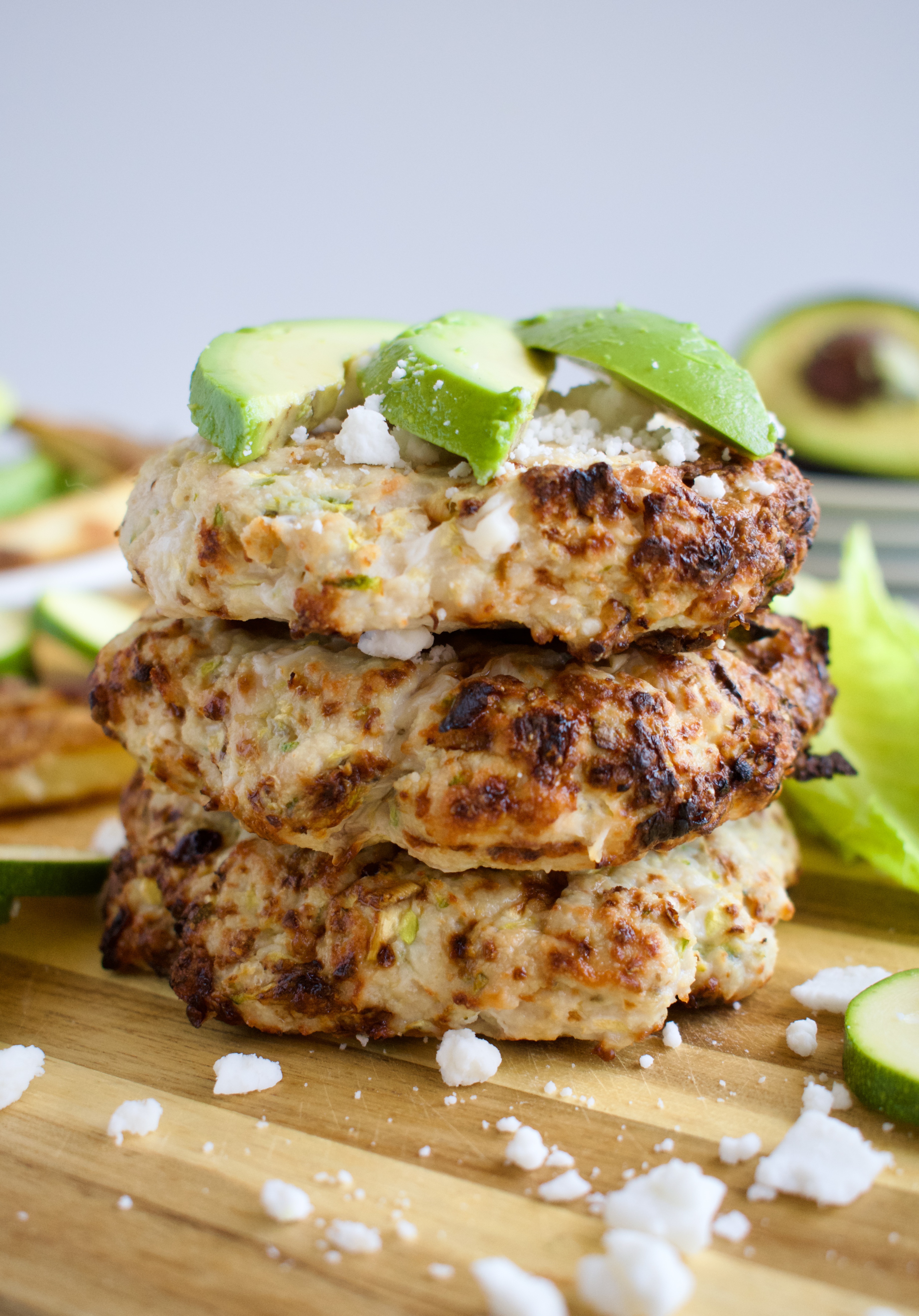 zucchini feta turkey burgers