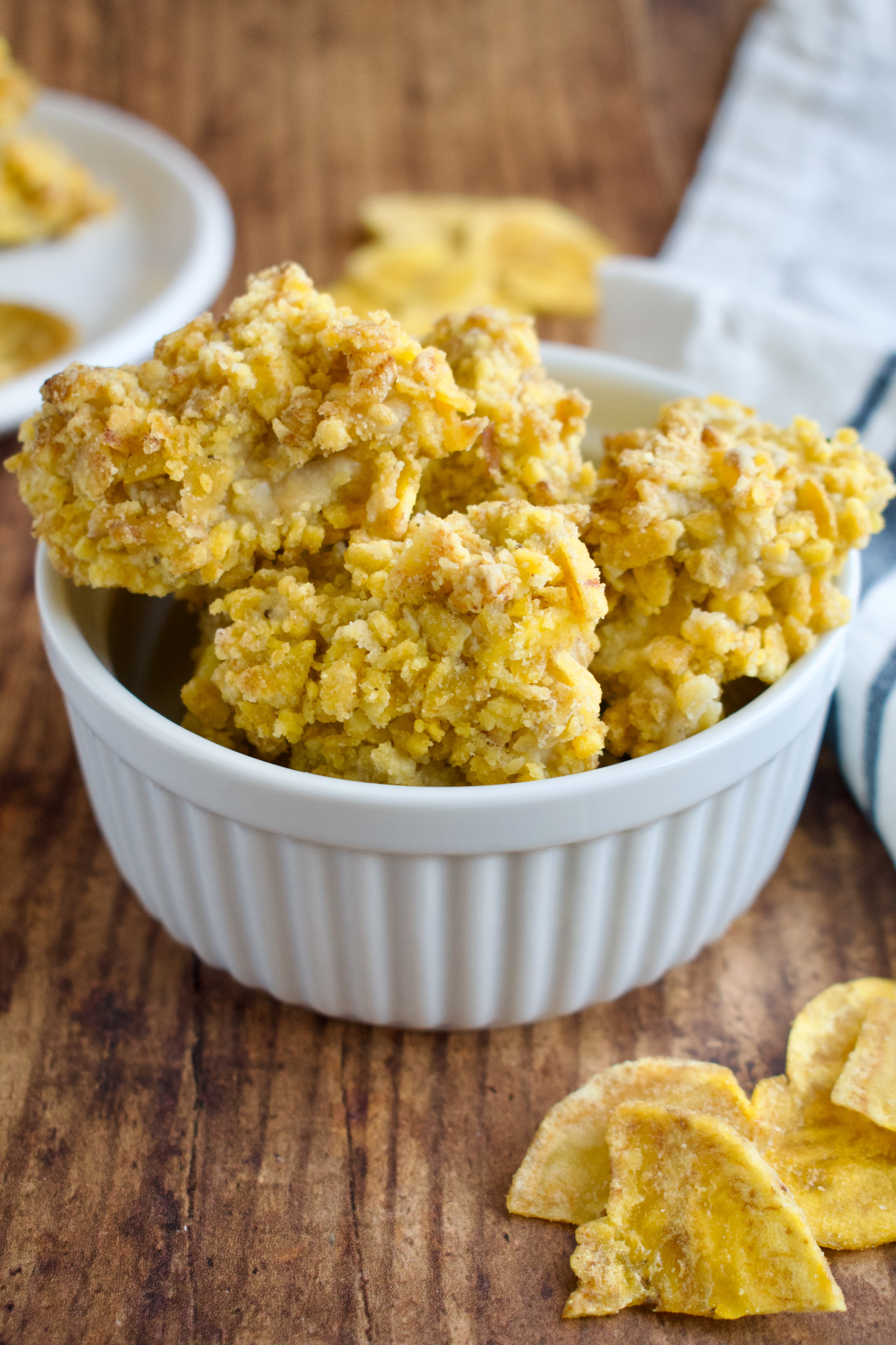 gluten free and paleo popcorn chicken