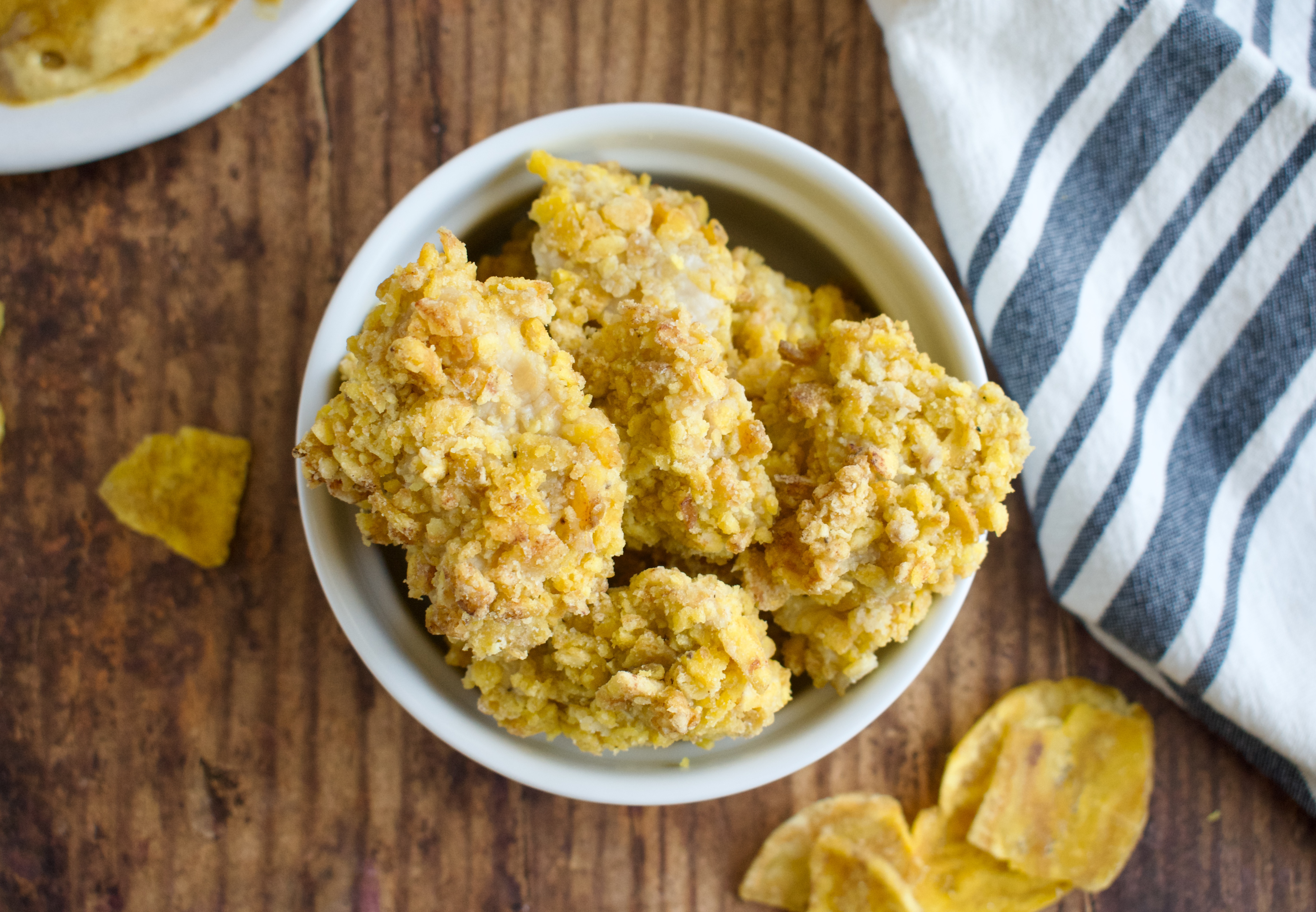 gluten free and paleo popcorn chicken