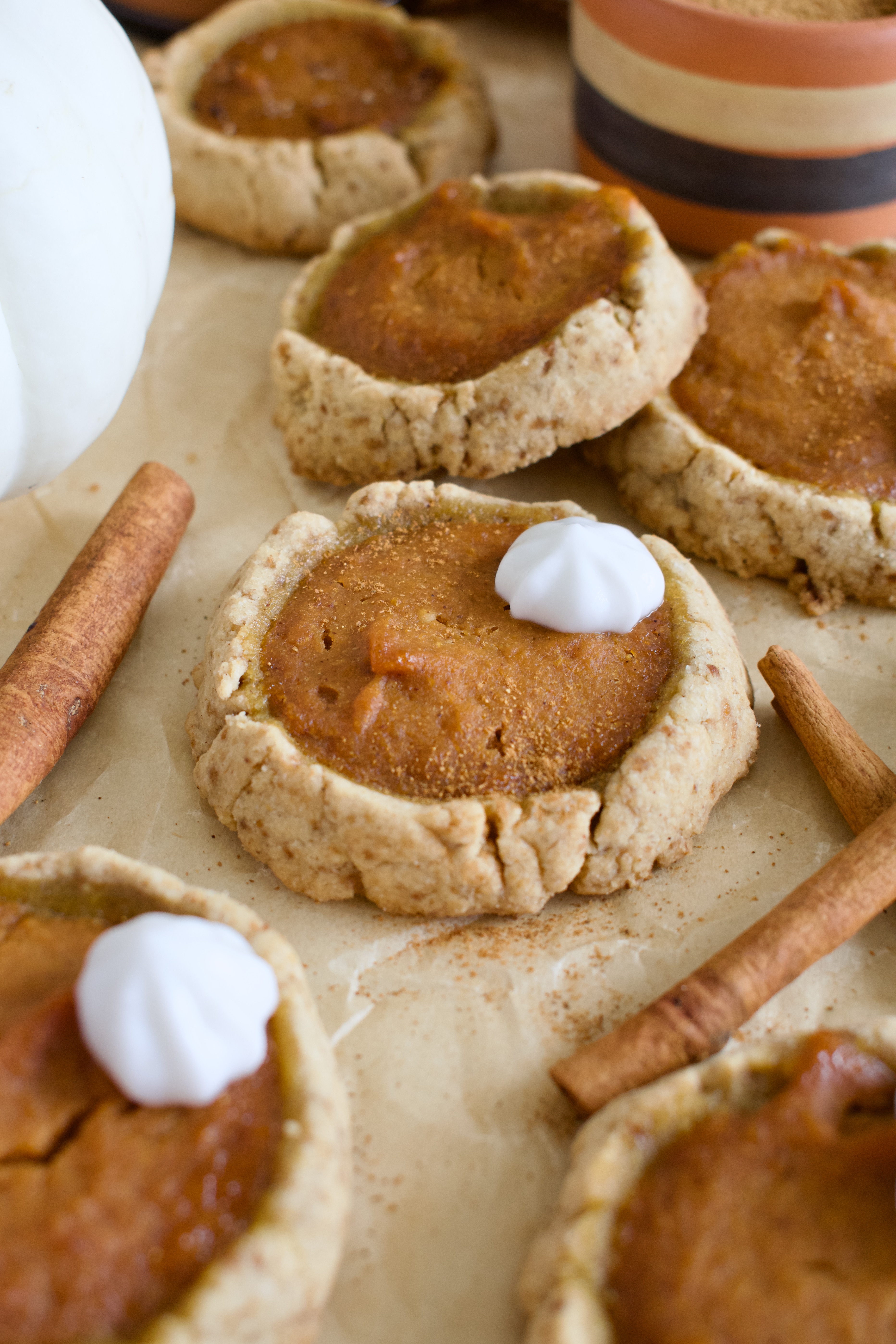 gluten free pumpkin pie cookies