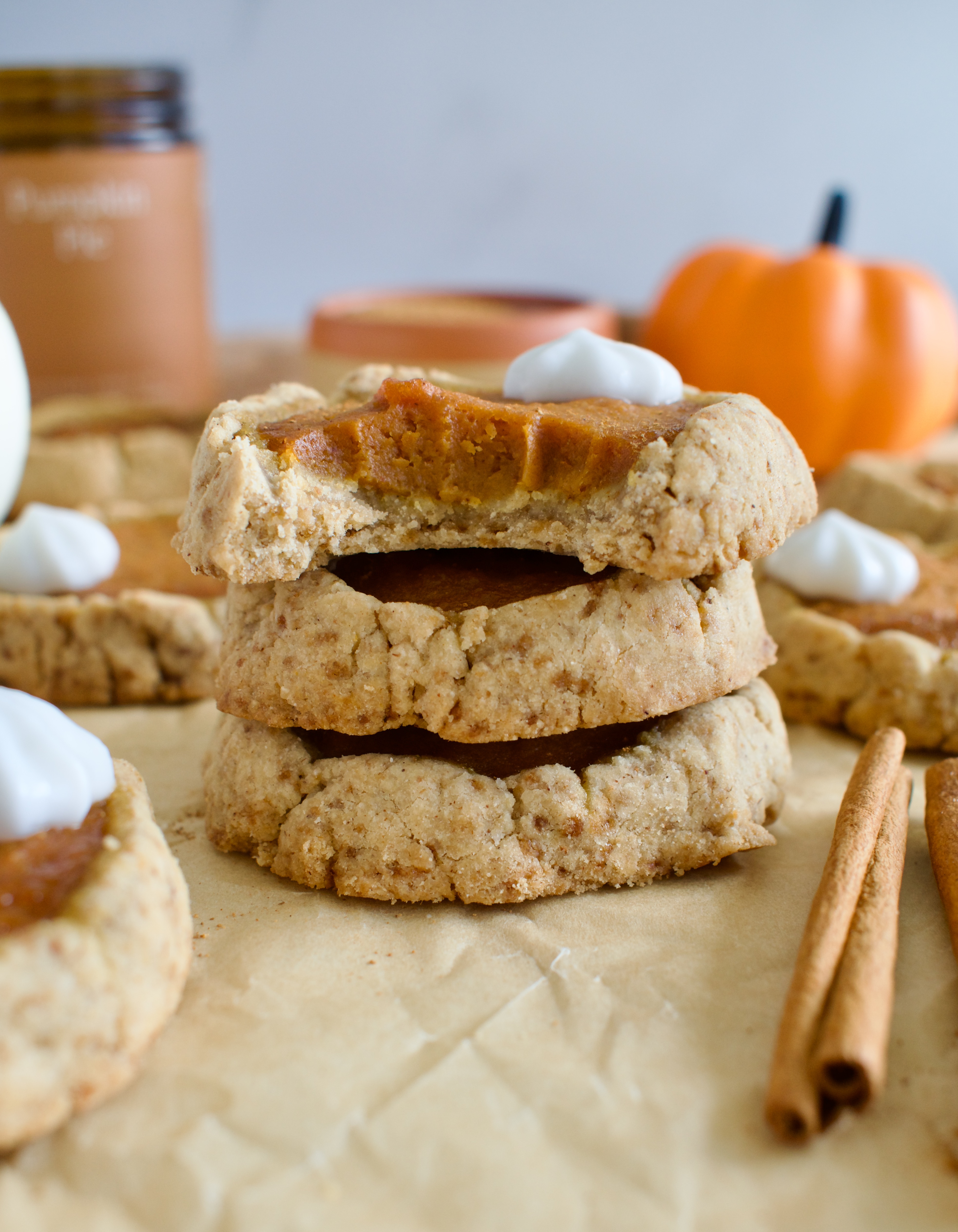 gluten free pumpkin pie cookies