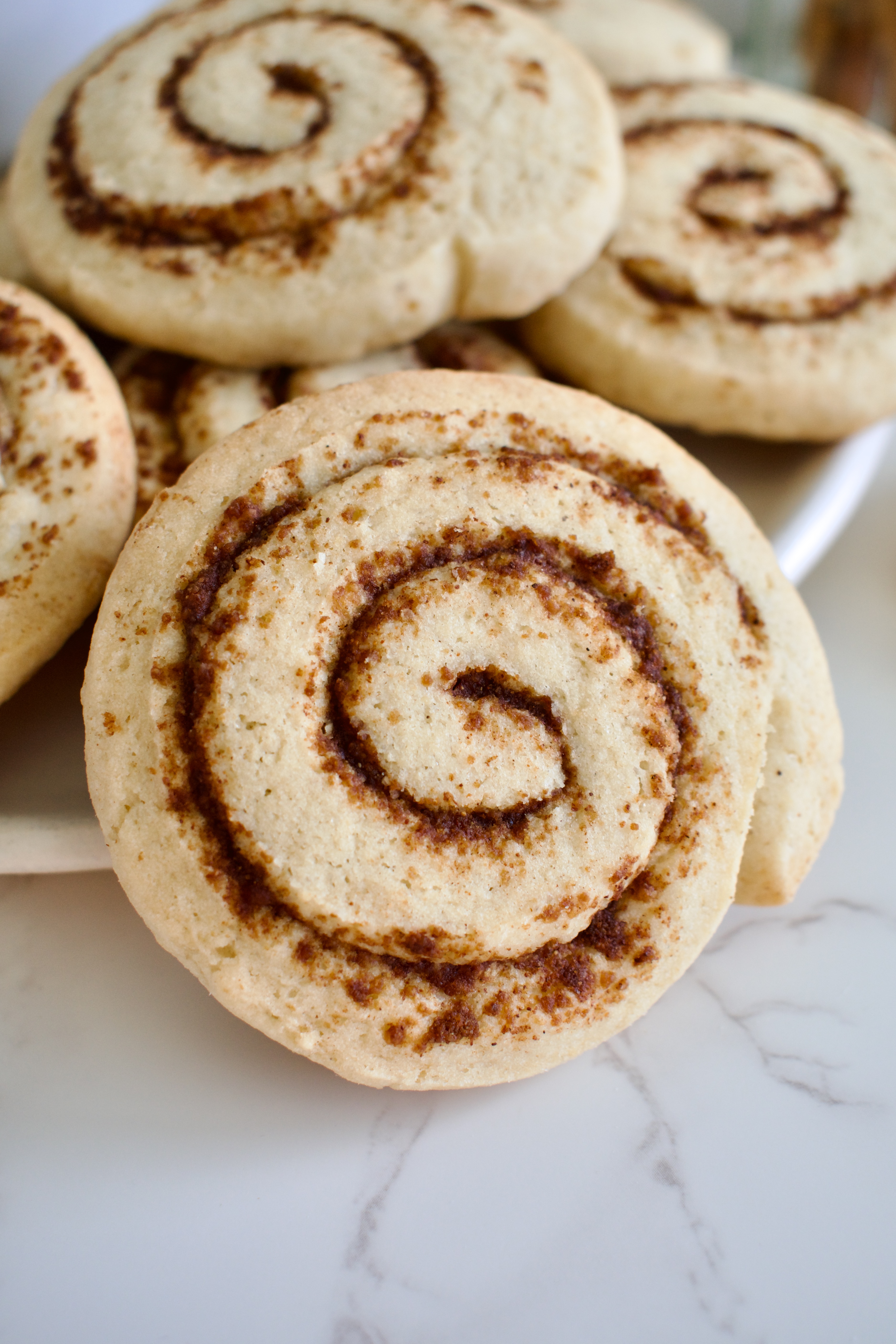 gluten free cinnamon roll cookies