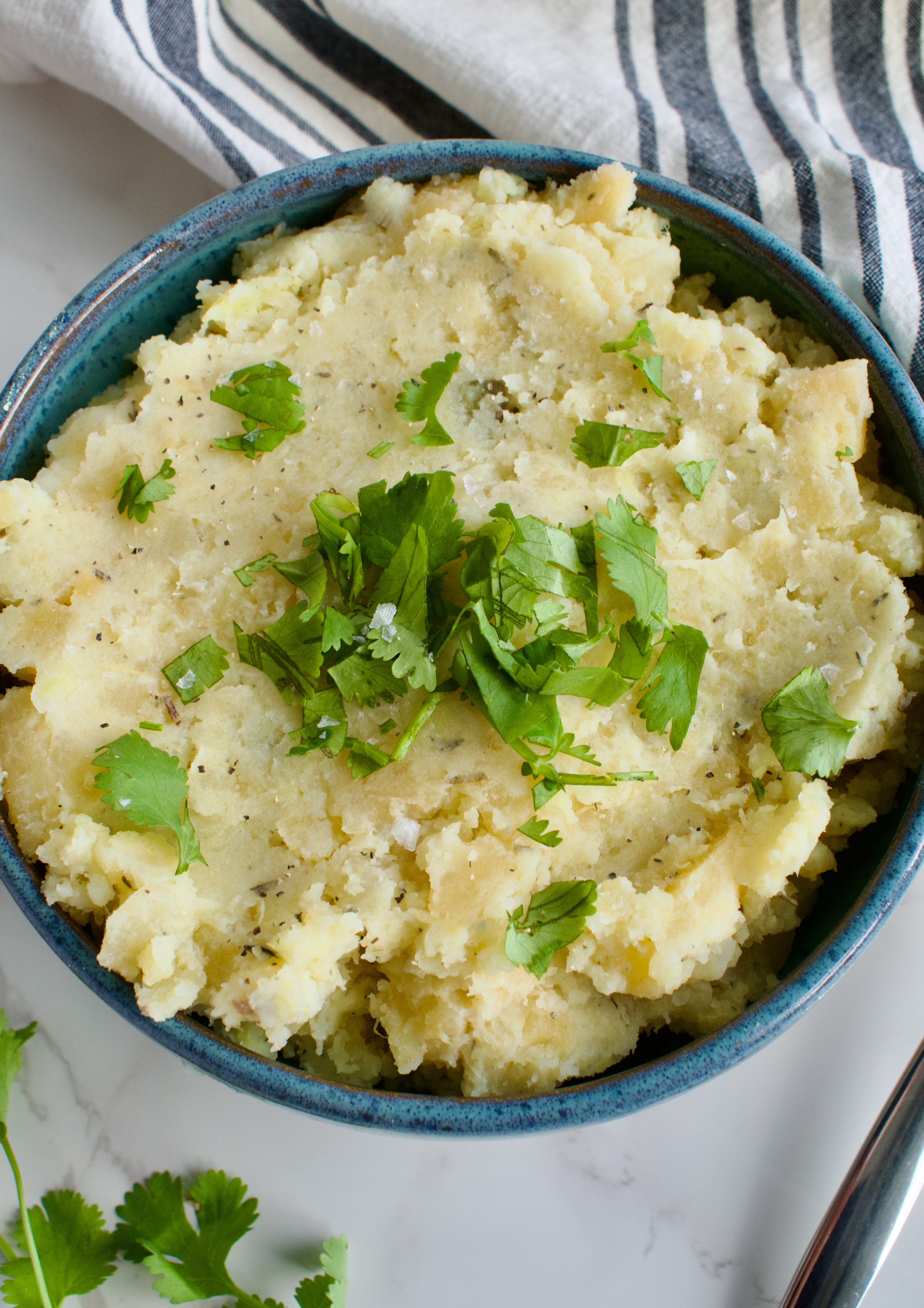 paleo mashed rutabaga and white sweet potato