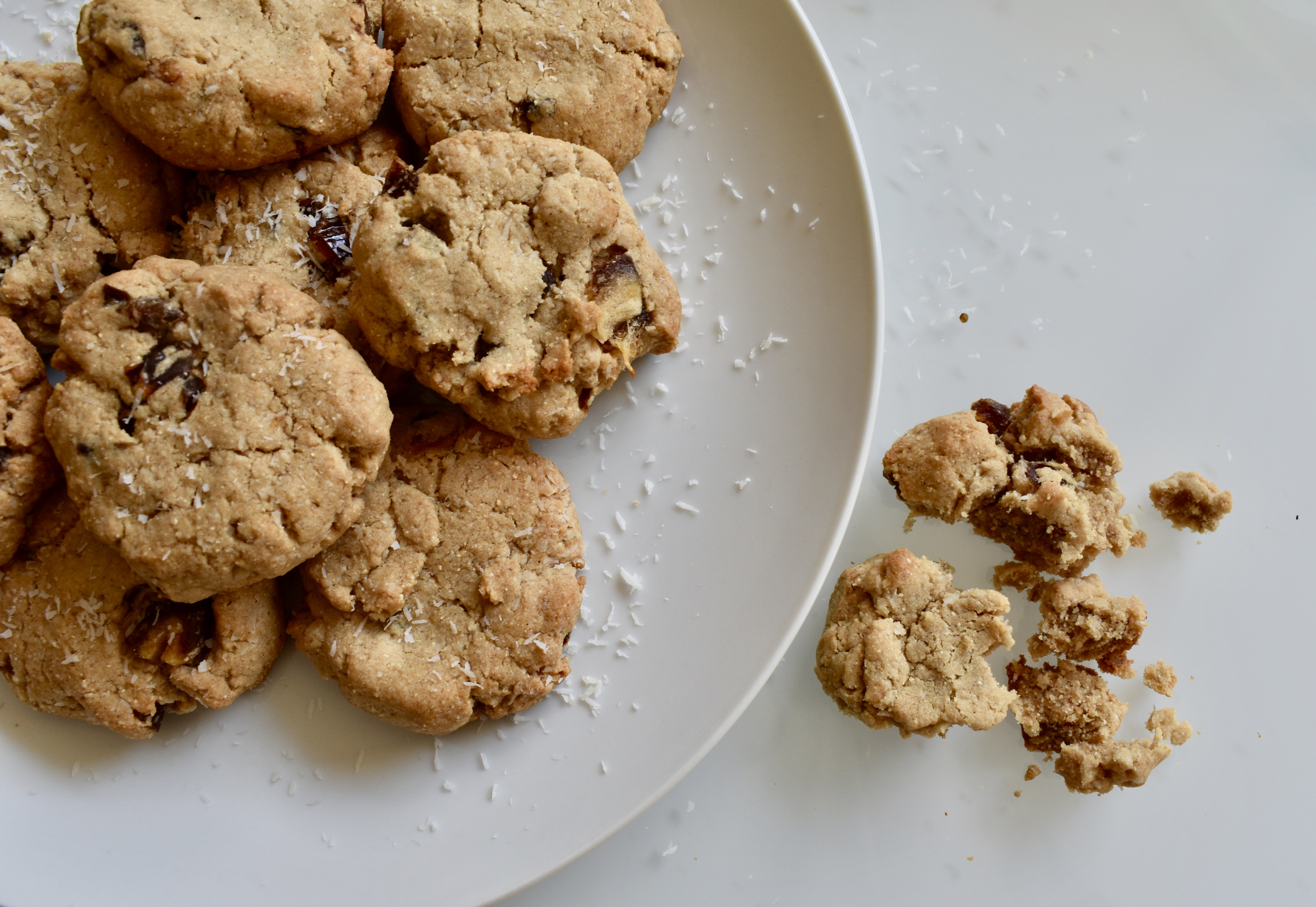 AIP Coconut Date Cookies (“Oatmeal Raisin”) (Vegan)