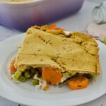 AIP and low fodamp allergy friendly chicken pot pie