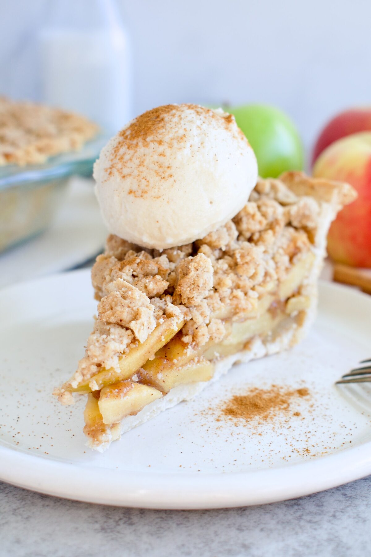 gluten free vegan dutch apple pie