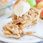 gluten free apple crumble pie recipe
