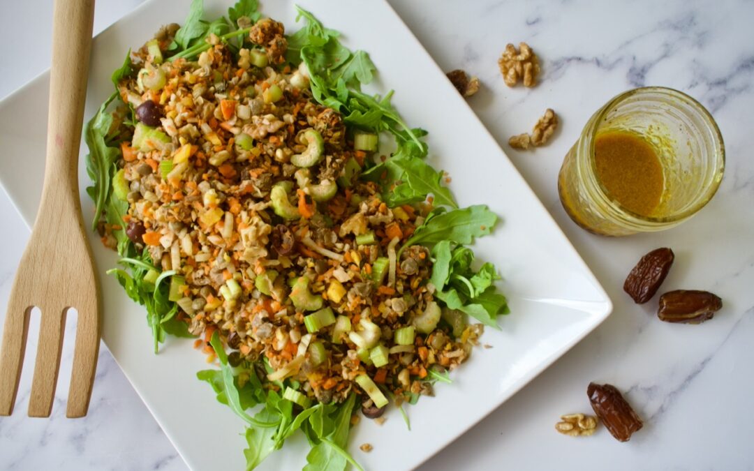 Easy Vegan Lentil Salad (Gluten-Free)