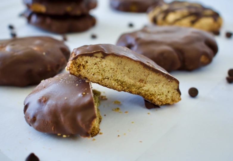 Gluten Free Tagalongs (Paleo, Nut Free, Dairy-free)