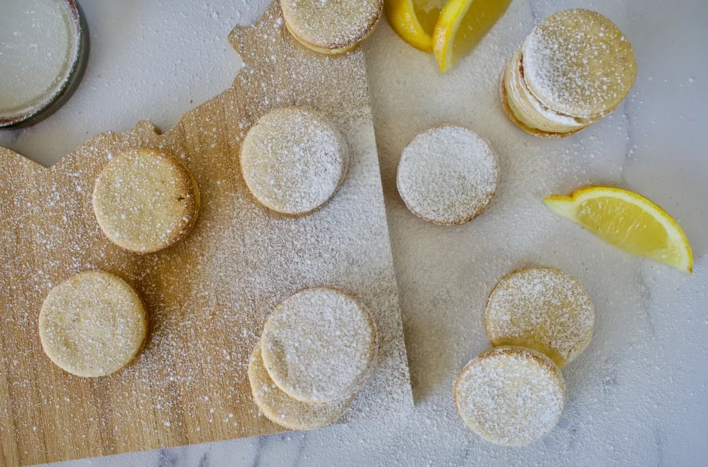 Gluten Free Lemon Sandwich Cookies (Girl Scout Lemonade Dupes)