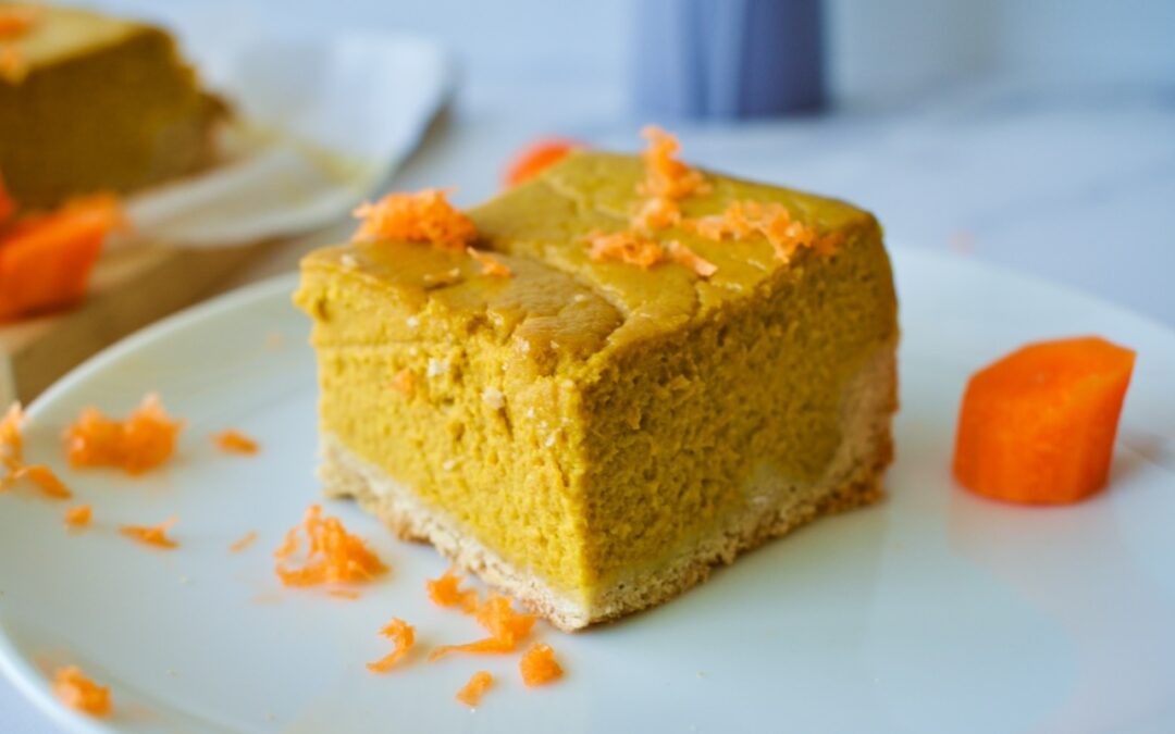 Protein Packed Carrot Cake Cheesecake (Gluten & Dairy Free)