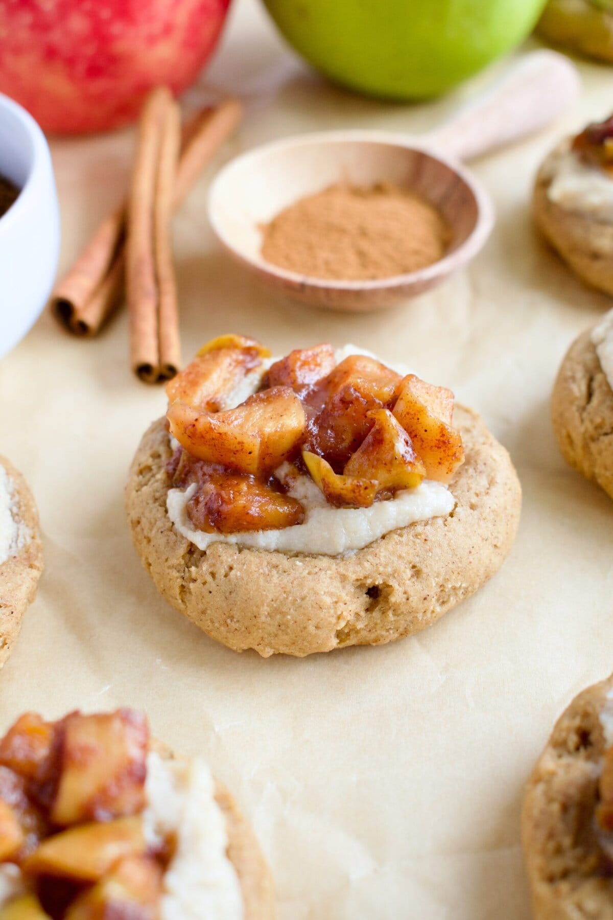 gluten free apple cookies