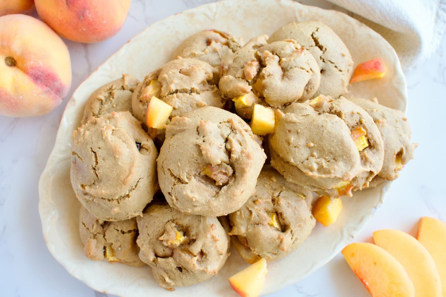 fresh peach cookies