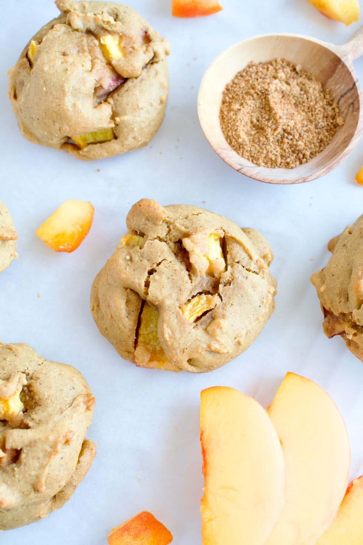 peach muffin top cookies