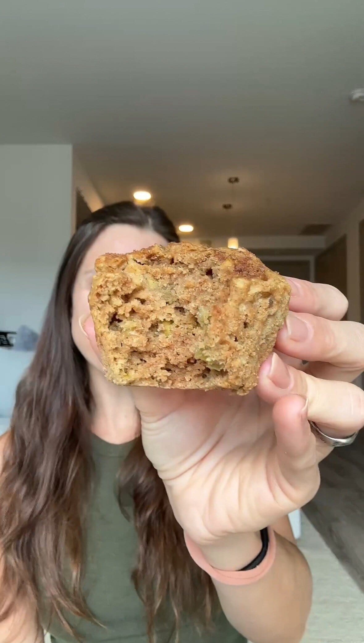 healthy gluten free apple muffins