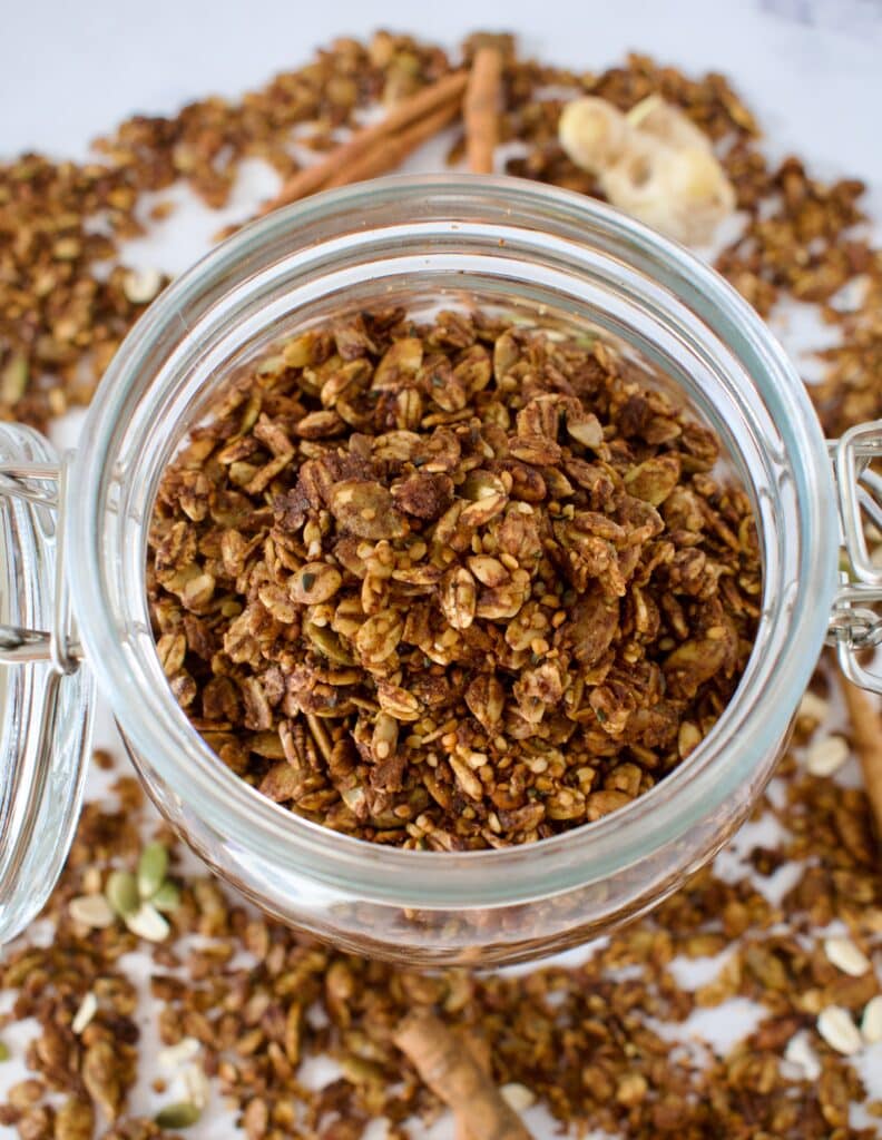 healthy homemade granola