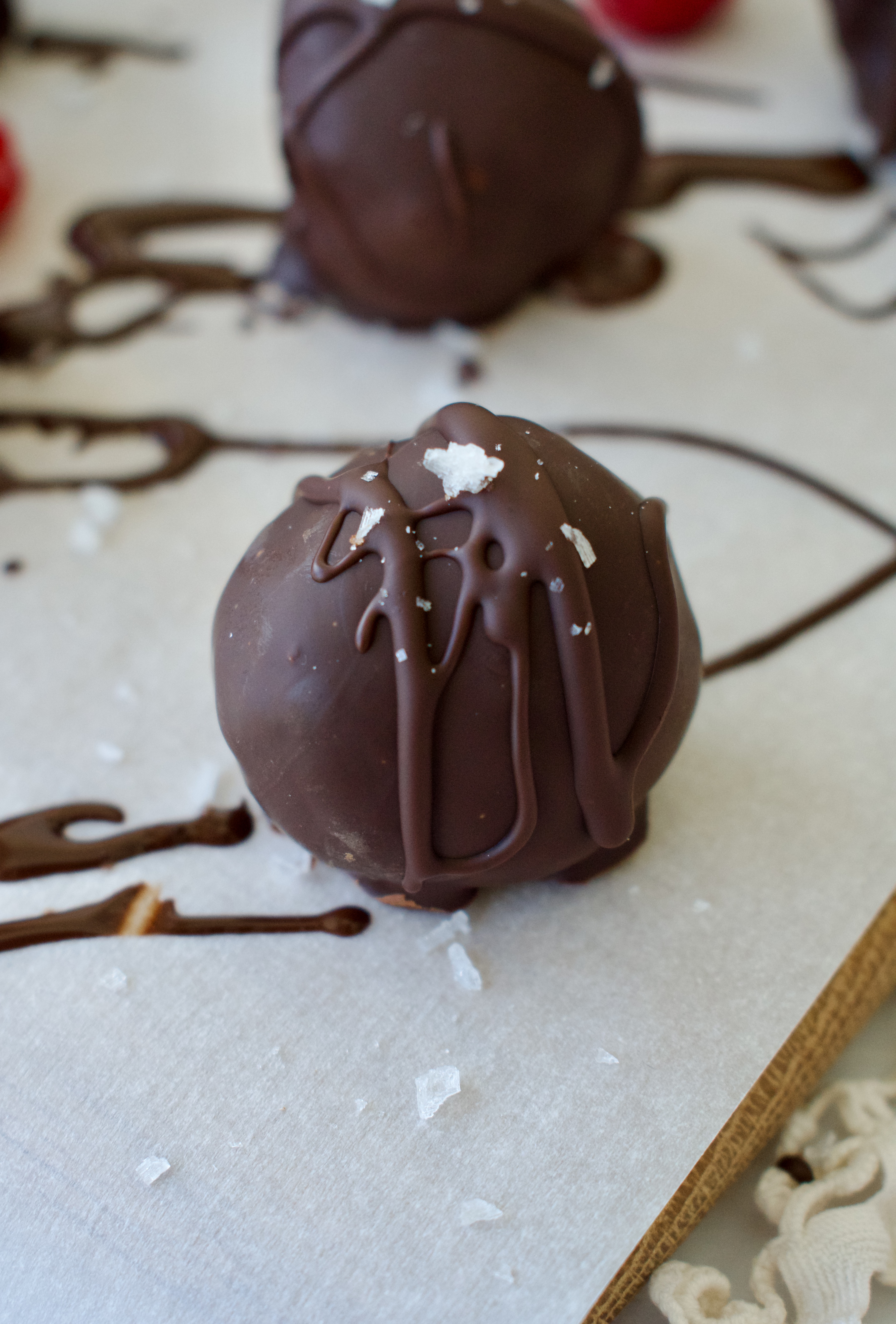 gluten free and vegan chocolate truffles