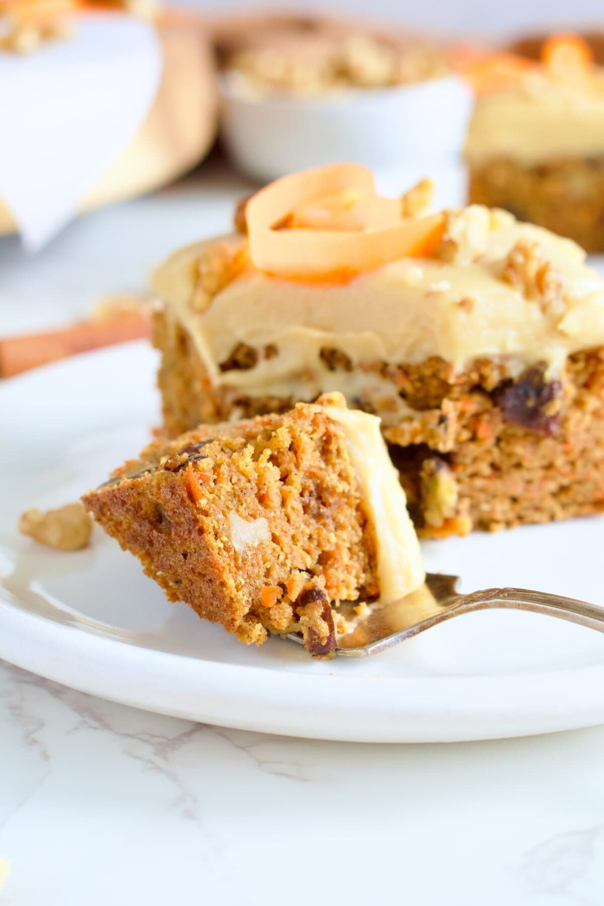 healthy paleo carrot cake