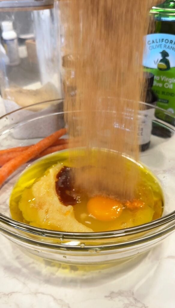 how to make grain free carrot cake