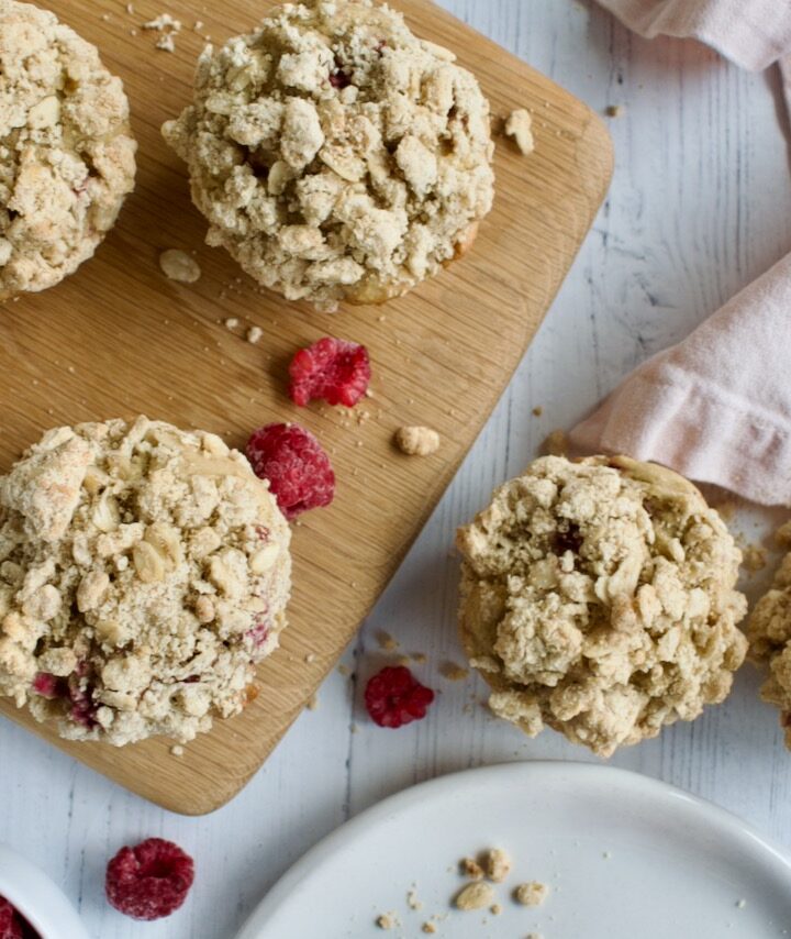 gluten free raspberry muffins