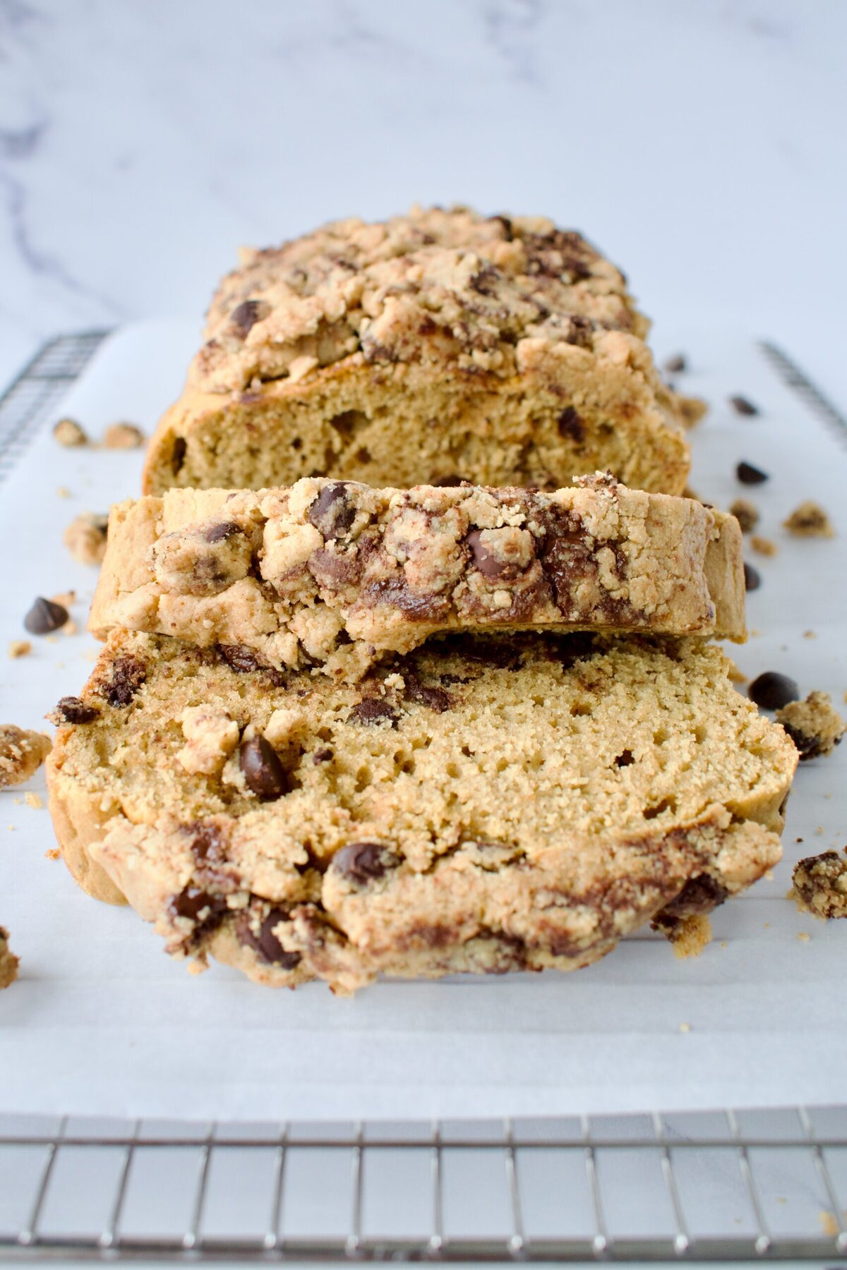 gluten free cookie dough bread