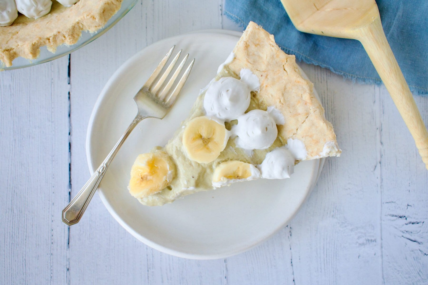 gluten free banana cream pie